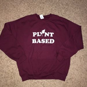 Plant Based Unisex Medium Crewneck sweatshirt